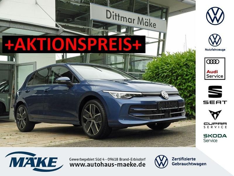 Anemonenblau metallic Neu 2025 VW Golf VIII Style Limousine | 31.990 € (Fairer Preis) - Bild 1/4