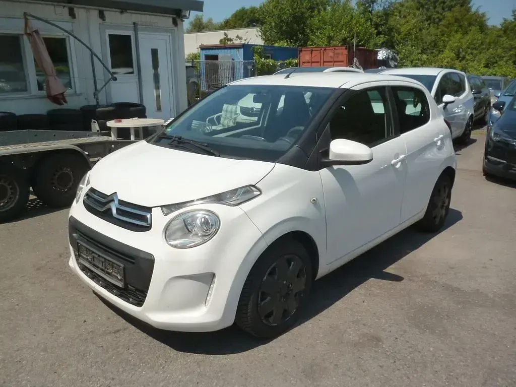Gebraucht Citroën C1 Feel 82 PS (60 kW) 2015 Weiß Kleinwagen