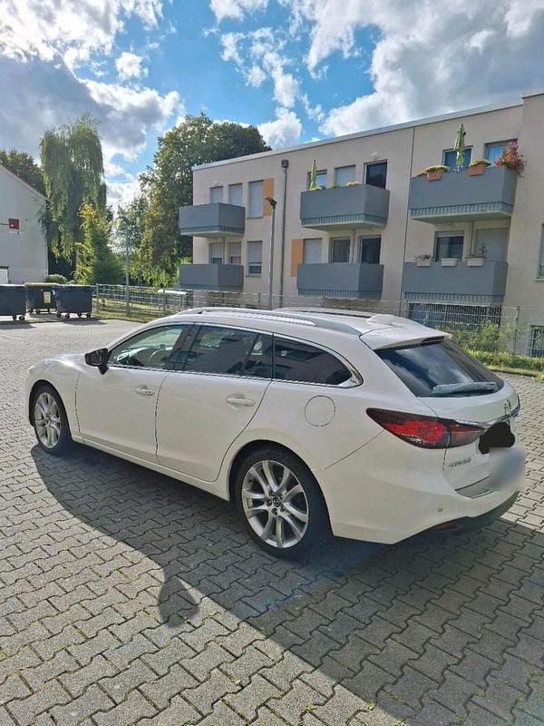 Gebraucht Mazda 6 Sports-Line 150 PS (110 kW) 2013 Weiß Kombi