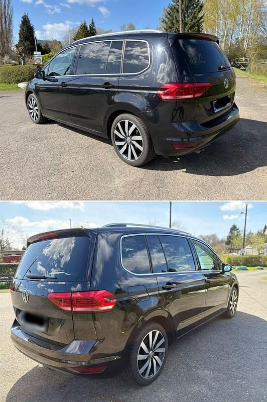 Gebraucht VW Touran Highline 150 PS (110 kW) 2016 Schwarz Van / Kleinbus