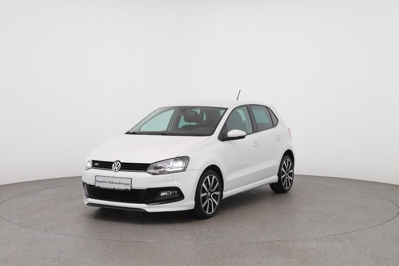 Weiß Gebraucht 2016 VW Polo Highline Kleinwagen | 14.490 € (Teuer) - Bild 1/4