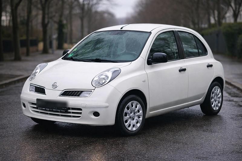 Gebraucht Nissan Micra 65 PS (47 kW) 2010 Weiß Kleinwagen