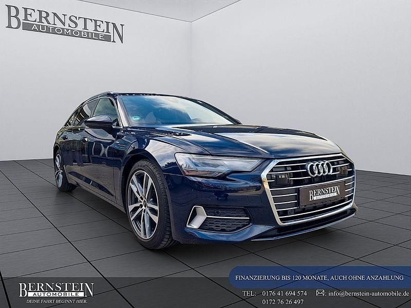 Blau Gebraucht 2022 Audi A6 S-Line Kombi | 38.999 € (Fairer Preis) - Bild 1/4