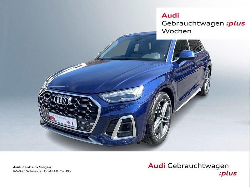 Navarrablau metallic Gebraucht 2023 Audi SQ5 Ambiente SUV | 54.910 € (Fairer Preis) - Bild 1/4