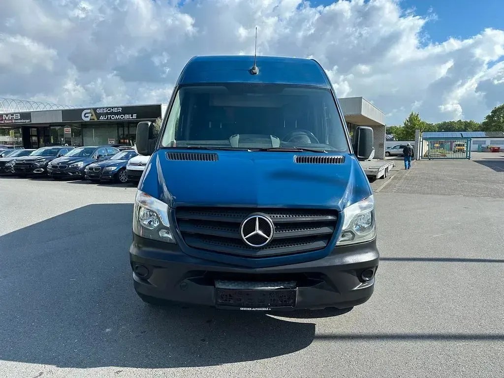 Gebraucht Mercedes Sprinter 163 PS (119 kW) 2018 Blau Van