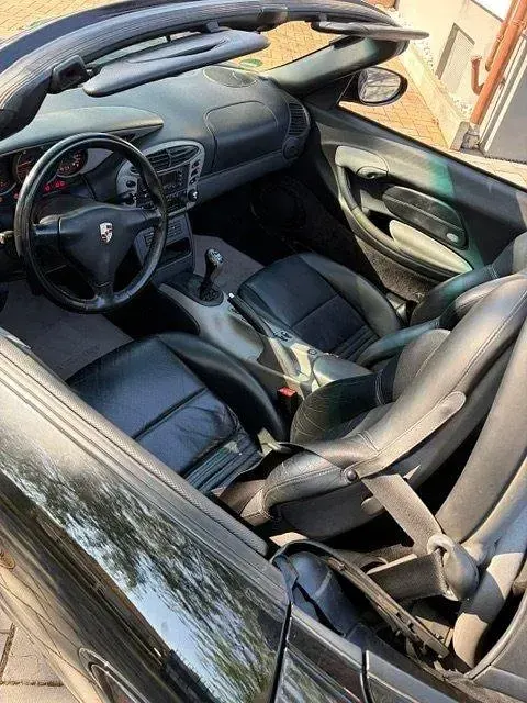 Gebraucht Porsche Boxster 220 PS (161 kW) 2001 Schwarz Cabrio