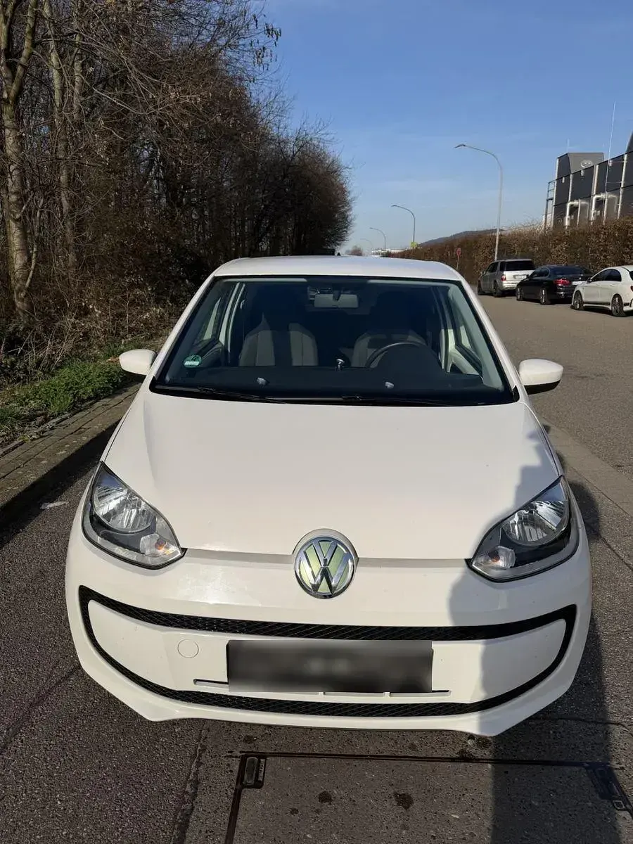 Gebraucht VW up! move up! 68 PS (50 kW) 2013 Weiß Kleinwagen