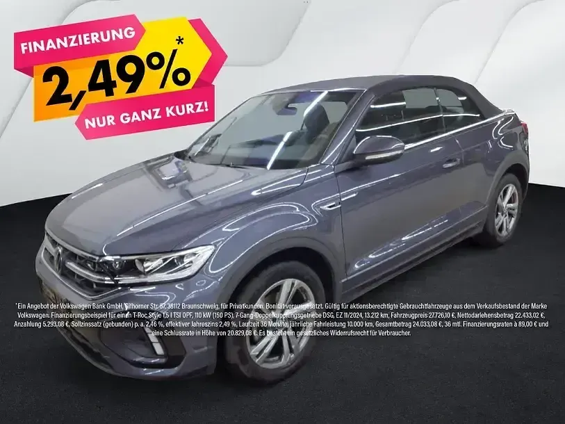 Gebraucht VW T-Roc R-line 150 PS (110 kW) 2025 SUV