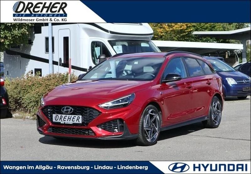Rot Gebraucht 2024 Hyundai i30 N Line Kleinwagen | 26.980 € (Etwas zu teuer) - Bild 1/1