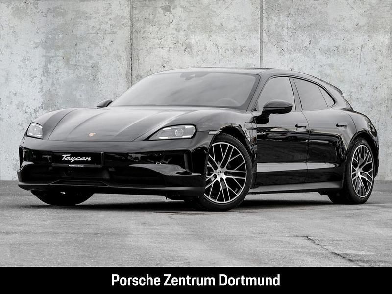 Schwarz Gebraucht 2025 Porsche Taycan Sport Turismo Limousine | 88.500 € (Teuer) - Bild 1/4
