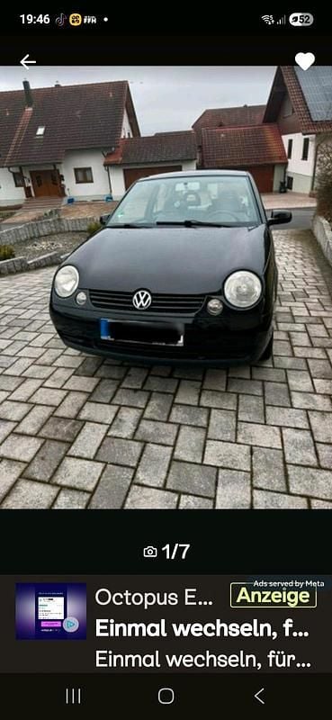 Gebraucht VW Lupo 2001 Schwarz Kleinwagen