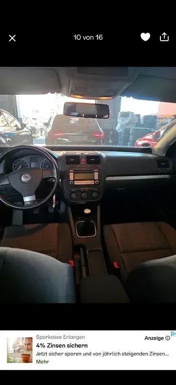 Gebraucht VW Golf V Comfortline 102 PS (75 kW) 2007 Grau Limousine