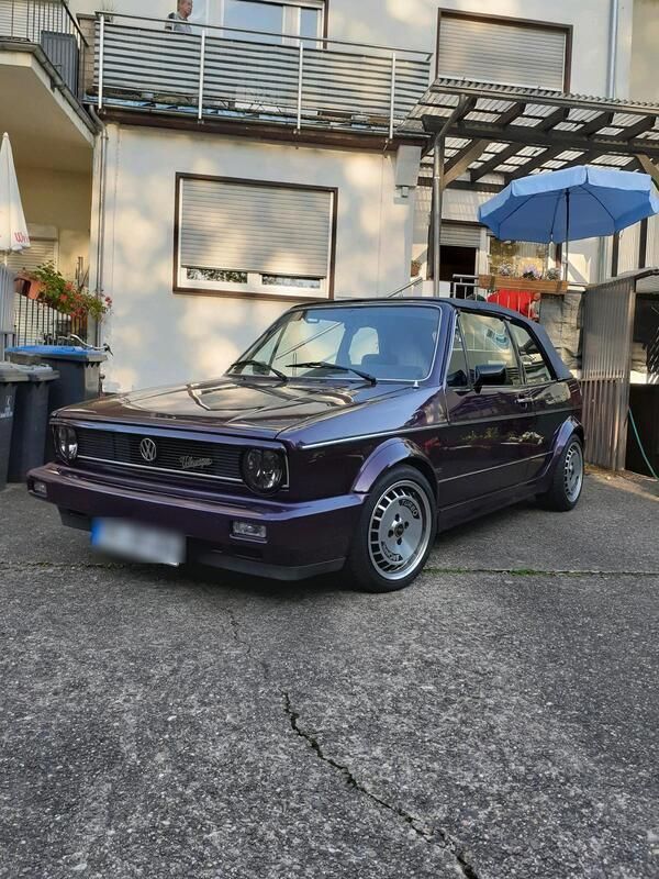 Violet Gebraucht 1985 VW Golf Cabriolet Cabrio | 10.400 € - Bild 1/4