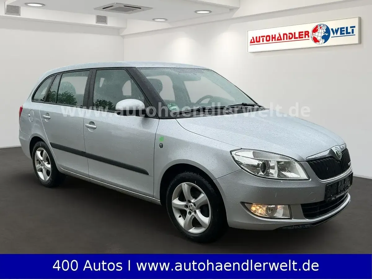 Gebraucht Skoda Fabia GreenLine 75 PS (55 kW) 2013 Grau Kombi