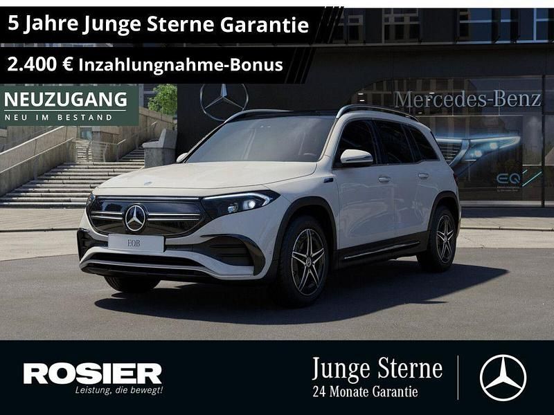 Weiss / polarweiß Gebraucht 2022 Mercedes EQB300 Advanced Plus SUV | 32.575 € - Bild 1/4