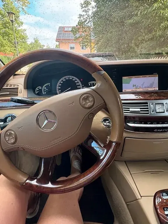 Gebraucht Mercedes S500 387 PS (284 kW) 2008 Schwarz Limousine