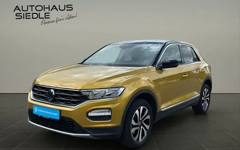 Gebraucht VW T-Roc Active 150 PS (110 kW) 2021 Gelb SUV