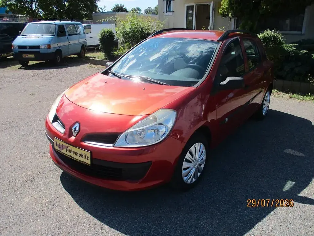 Gebraucht Renault Clio Authentique 75 PS (55 kW) 2008 Orange Limousine