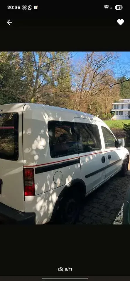 Gebraucht Opel Combo Edition 90 PS (66 kW) 2007 Casabl/arctic/eisweiss/kaolin Van / Kleinbus