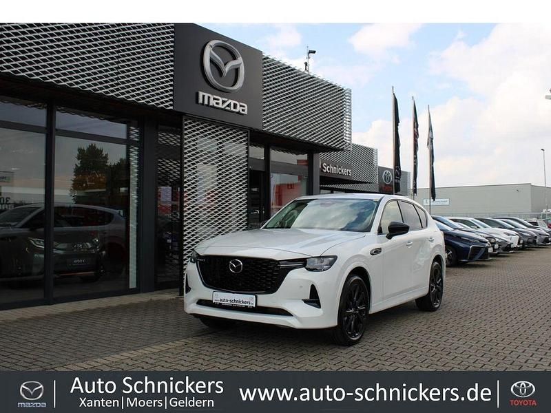 Rhodium white Gebraucht 2022 Mazda CX-60 Homura-Line SUV | 36.490 € (Guter Preis) - Bild 1/4