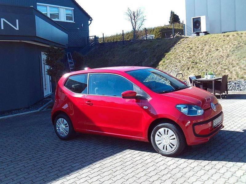Gebraucht VW up! move up! 60 PS (44 kW) 2016 Rot Kleinwagen