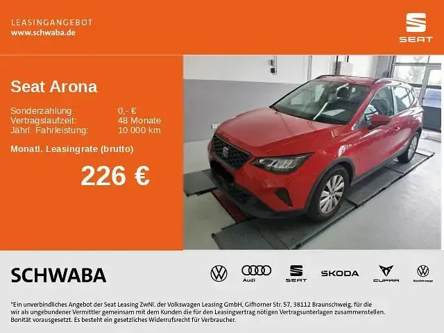 Gebraucht Seat Arona Style 95 PS (69 kW) 2023 Rot SUV
