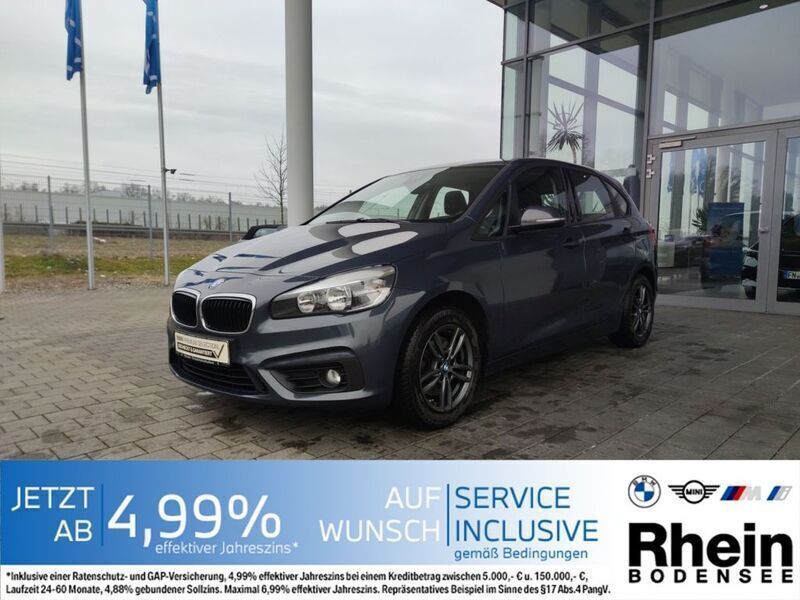 Grau Gebraucht 2018 BMW 220 Active Tourer Van / Kleinbus | 16.980 € (Guter Preis) - Bild 1/4