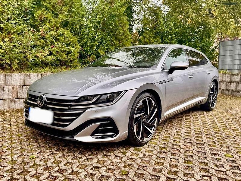 Silber Gebraucht 2021 VW Arteon R-line Kombi | 28.200 € (Superpreis) - Bild 1/4