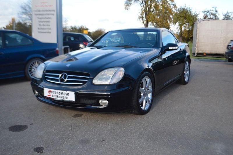 Gebraucht Mercedes SLK200 2002 Schwarz Cabrio