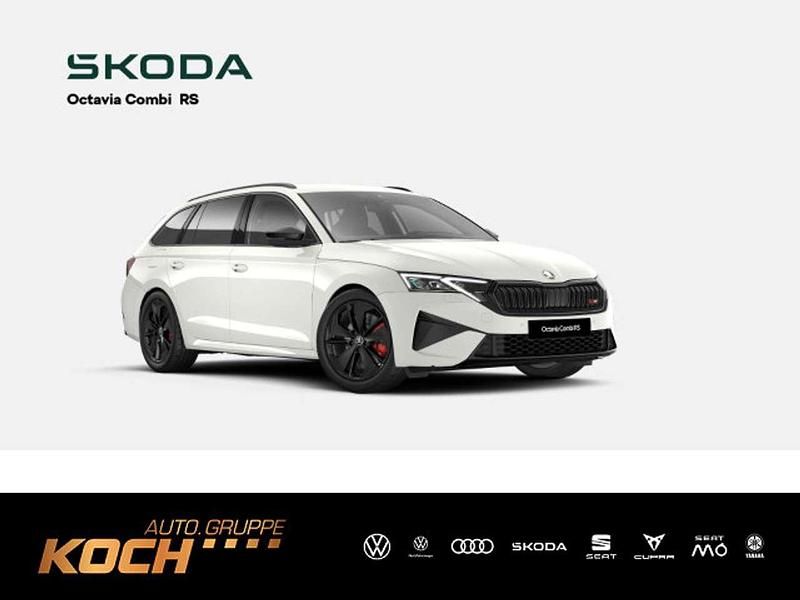 Candyweiss Neu 2025 Skoda Octavia RS Kombi | 41.749 € (Fairer Preis) - Bild 1/4