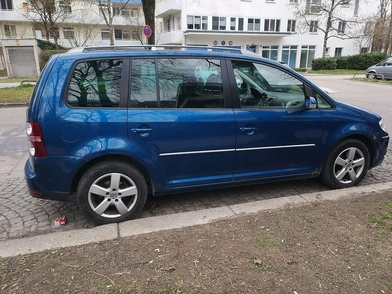 Gebraucht VW Touran Highline 170 PS (125 kW) 2007 Blau Van / Kleinbus