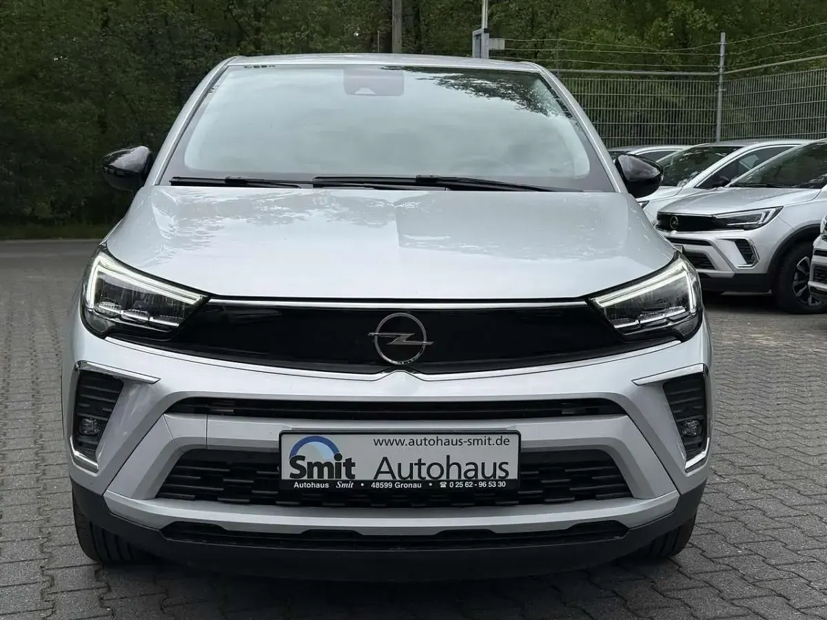 Gebraucht Opel Crossland X Elegance 110 PS (80 kW) 2024 Aluminiumgrau/metallic SUV