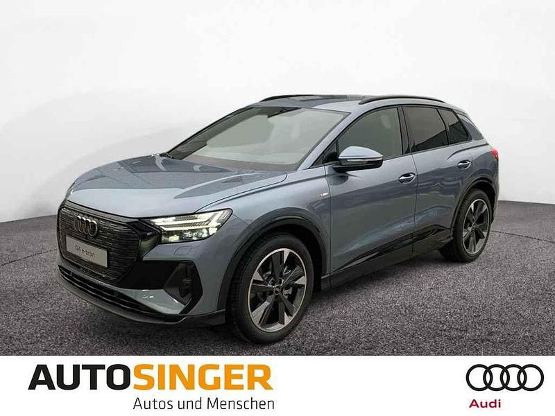 Blau Neu 2025 Audi Q4 e-tron Sport SUV | 53.680 € (Guter Preis) - Bild 1/4