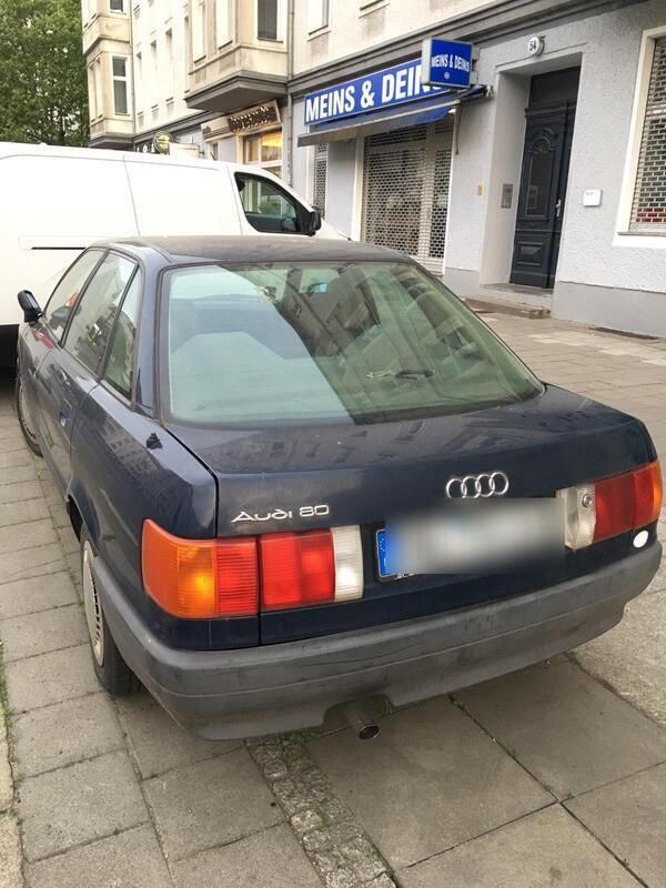 Blau Gebraucht 1991 Audi 80 Limousine | 2.000 € - Bild 1/4