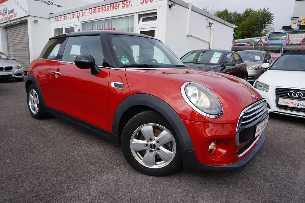 Usata Mini Cooper 136 CV (100 kW) 2016 Rosso Utilitaria