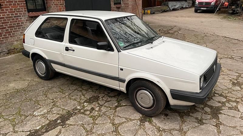 Weiß Gebraucht 1991 VW Golf II Kleinwagen | 1.100 € - Bild 1/4