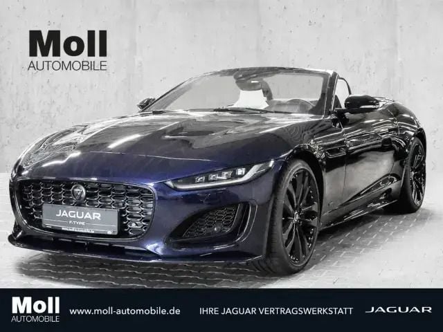 Gebraucht Jaguar F-Type 450 PS (330 kW) 2024 Portofino blue Cabrio
