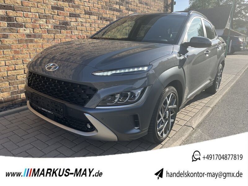 Galaxy grey / mic Gebraucht 2022 Hyundai Kona Prime SUV | 23.999 € (Fairer Preis) - Bild 1/4