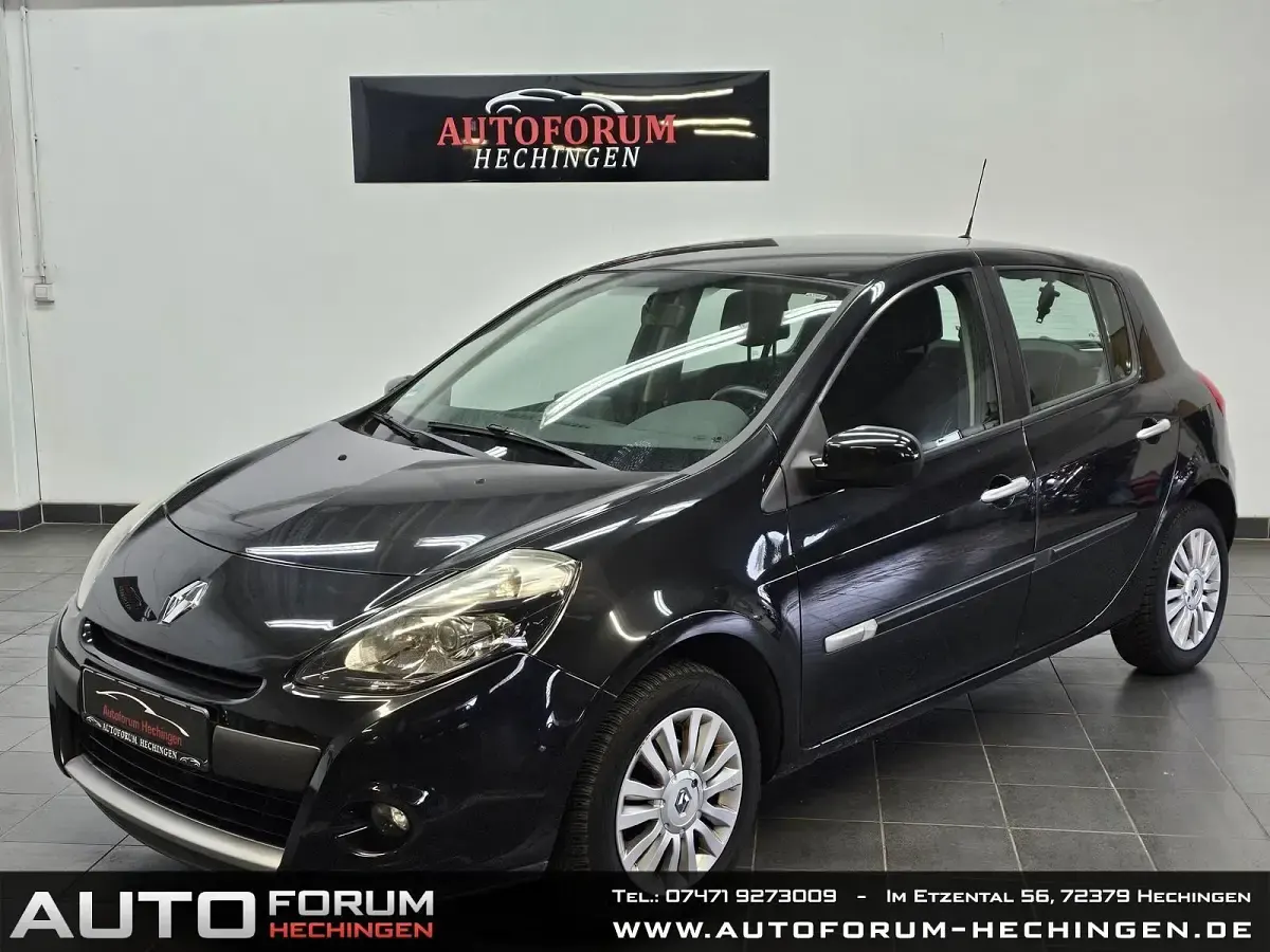 Gebraucht Renault Clio III 101 PS (74 kW) 2009 Perlmuttschwarz Limousine