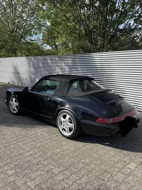 Gebraucht Porsche 911 Carrera Cabriolet 250 PS (183 kW) 1991 Schwarz Cabrio