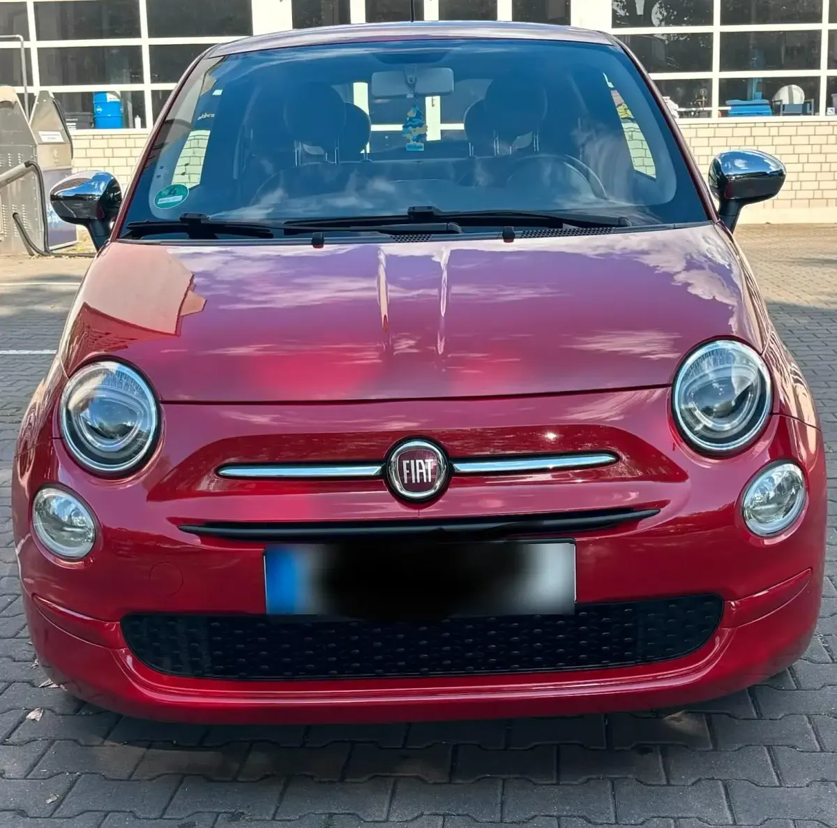 Gebraucht Fiat 500 69 PS (50 kW) 2017 Rot Kleinwagen