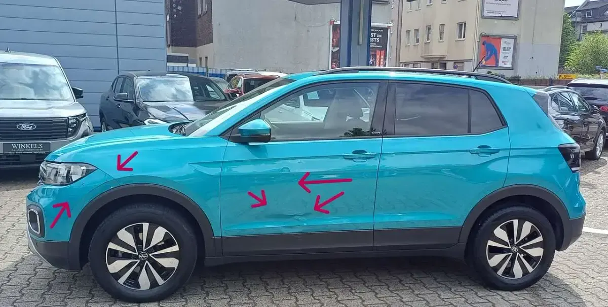 Usata VW T-Cross Move 110 CV (80 kW) 2024 Turchese SUV