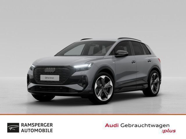 Grau (kieselgrau) Gebraucht 2024 Audi Q4 e-tron Ambiente SUV | 50.480 € (Superpreis) - Bild 1/3