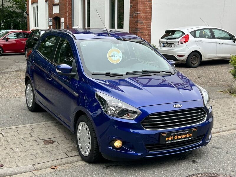 Blau Gebraucht 2017 Ford Ka Plus Basis Kleinwagen | 6.999 € (Fairer Preis) - Bild 1/4