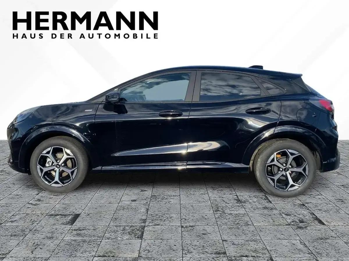 Neu Ford Puma ST-Line 125 PS (91 kW) 2025 Agate black  (pn4gm) (schwarz SUV