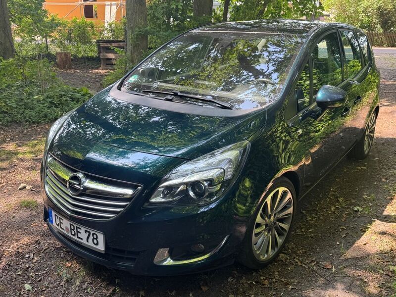 Grün Gebraucht 2013 Opel Meriva Innovation Van / Kleinbus | 5.900 € (Fairer Preis) - Bild 1/4