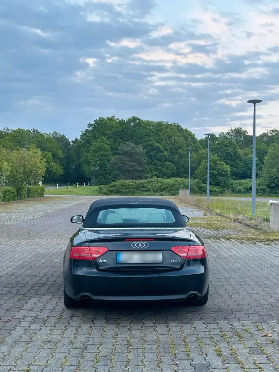 Gebraucht Audi A5 Cabriolet Comfort 211 PS (155 kW) 2009 Schwarz Cabrio