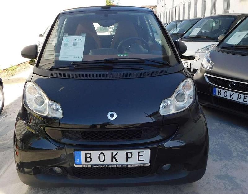 Gebraucht Smart ForTwo Cabrio Passion 71 PS (52 kW) 2008 Schwarz Cabrio
