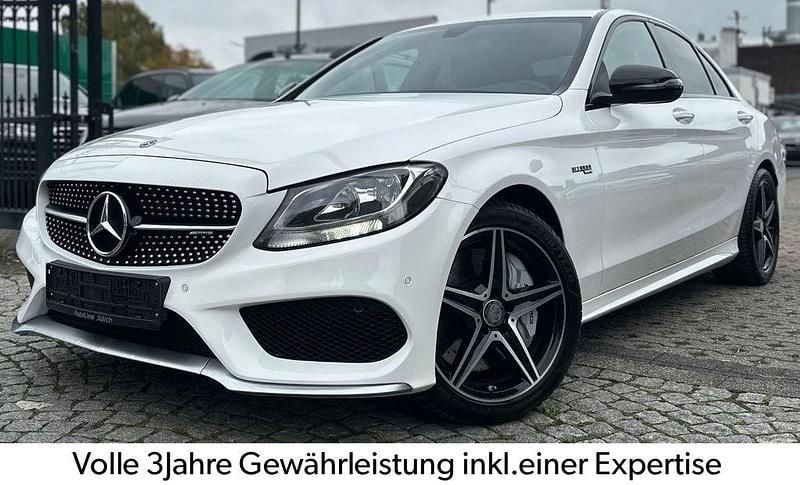 Weiß Gebraucht 2017 Mercedes C43 AMG Sport Limousine | 25.948 € (Superpreis) - Bild 1/4
