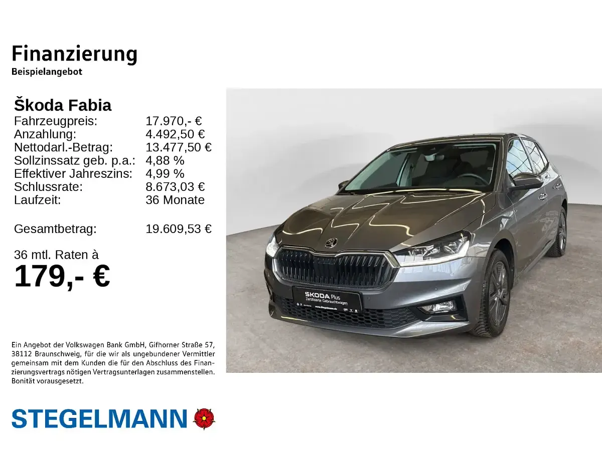 Gebraucht Skoda Fabia Tour 95 PS (69 kW) 2025 Kleinwagen
